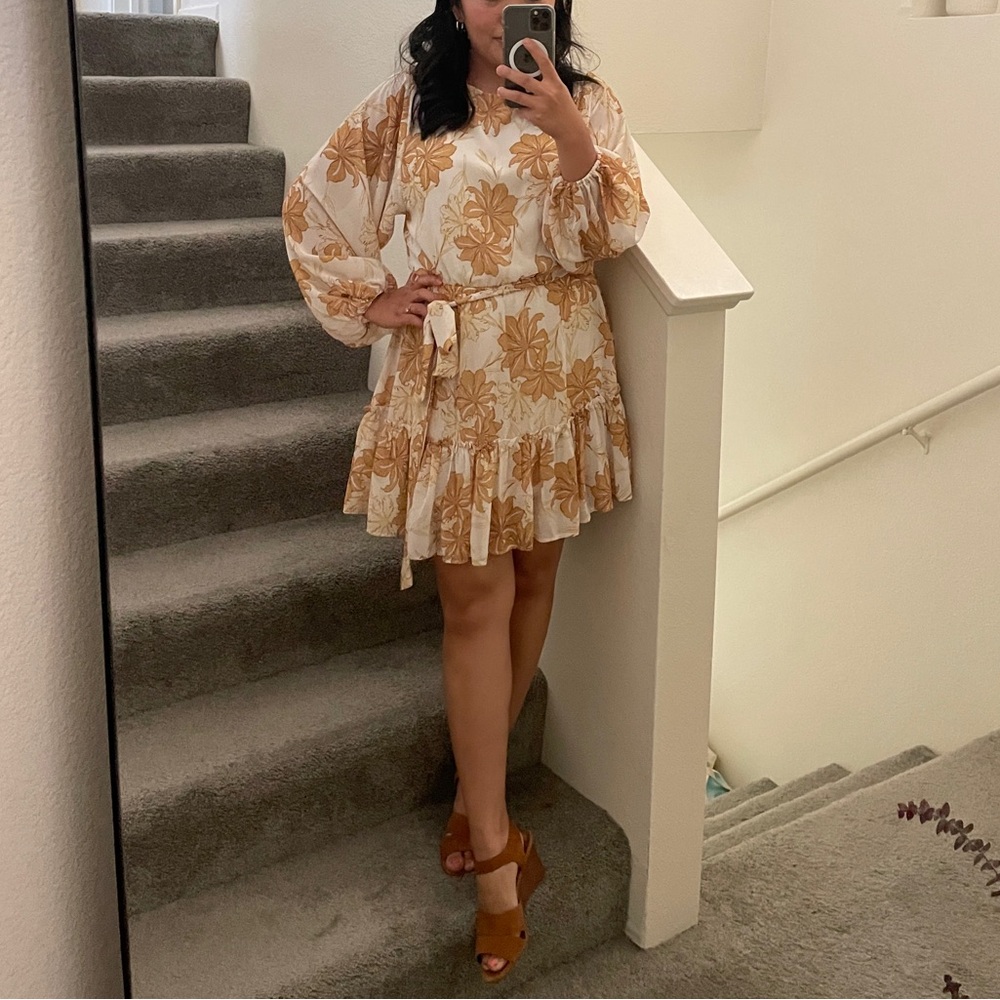 Floral Print Women's Dress